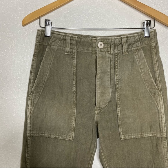 AMO Army Pant Gray Green size 24 - Picture 5 of 14